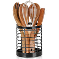 IWNTWY Utensil Holder for Kitchen Counter, Stainless Steel Utensil Crock